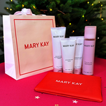 Набір засобів MK для звол.шкіри+Червона косметичка MK