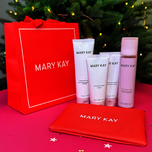 Набір засобів MK для звол.шкіри+Червона косметичка MK